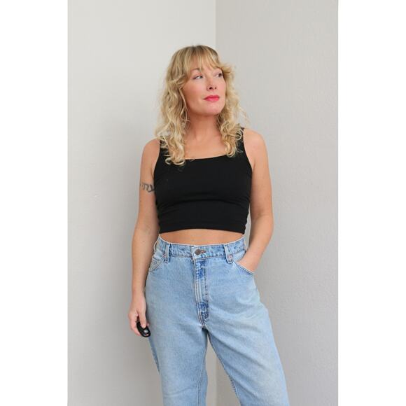 1990's Vintage Levi's 550 Light Wash Relaxed Fit Jeans Women's LG XL 35" to 36" - Picture 7 of 10